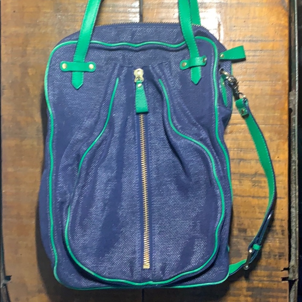 Anthropologie tennis totebag